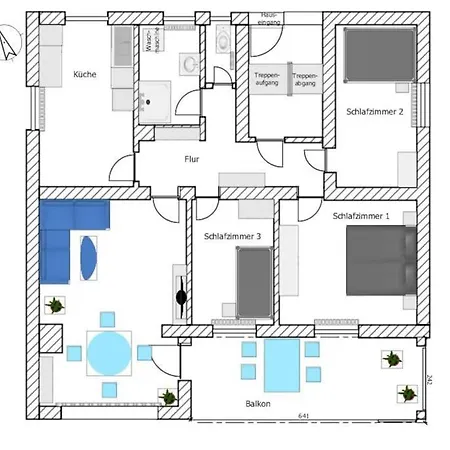 Geraeumige Naehe Bodensee & Allgaeu Mit 3 Schlafzimmern